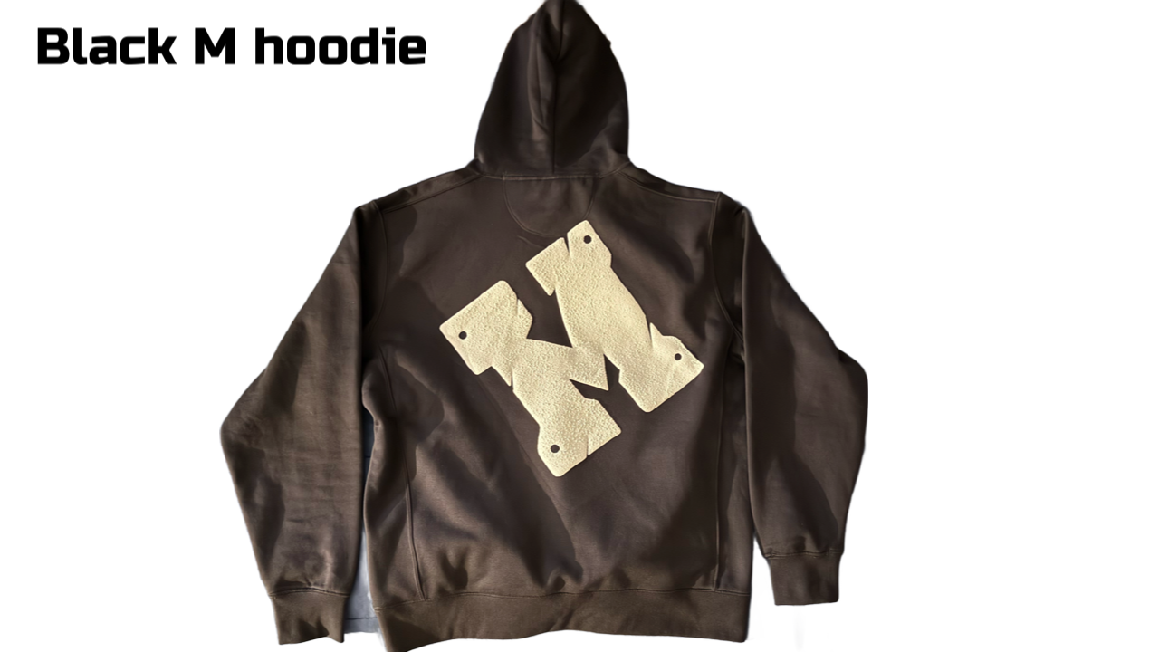 black hoodie