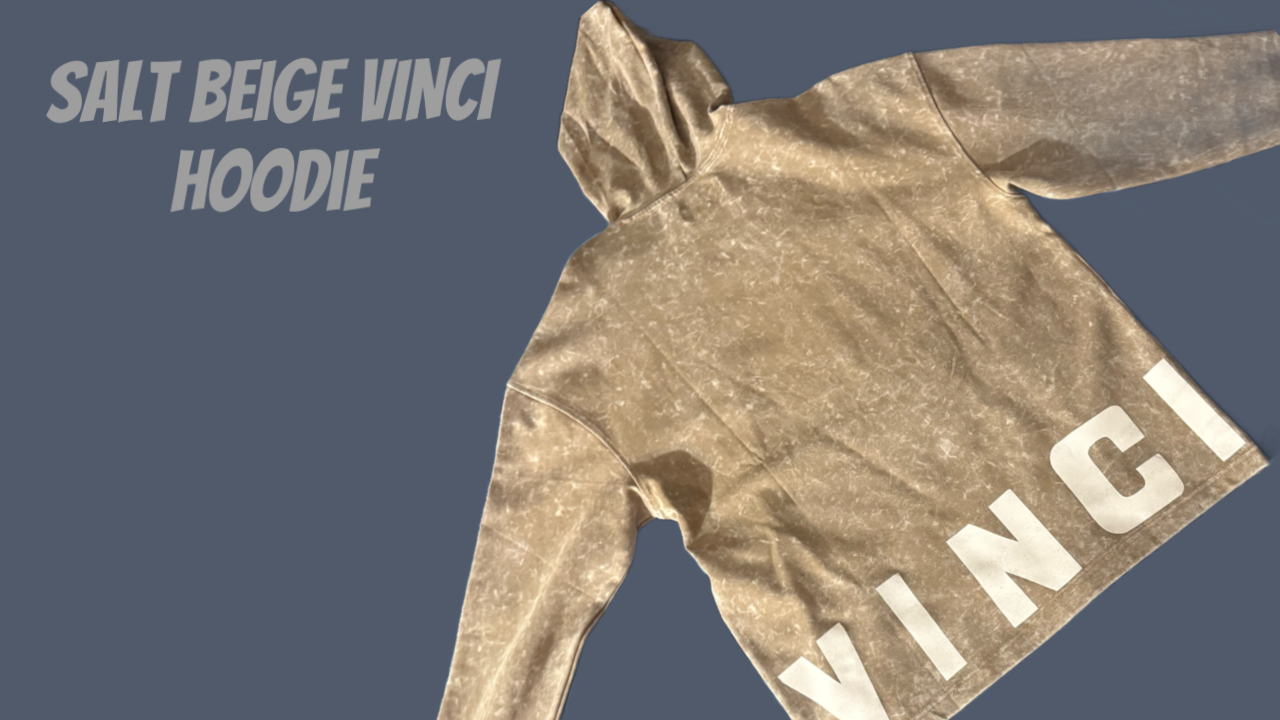 beige long sleeve hoodie