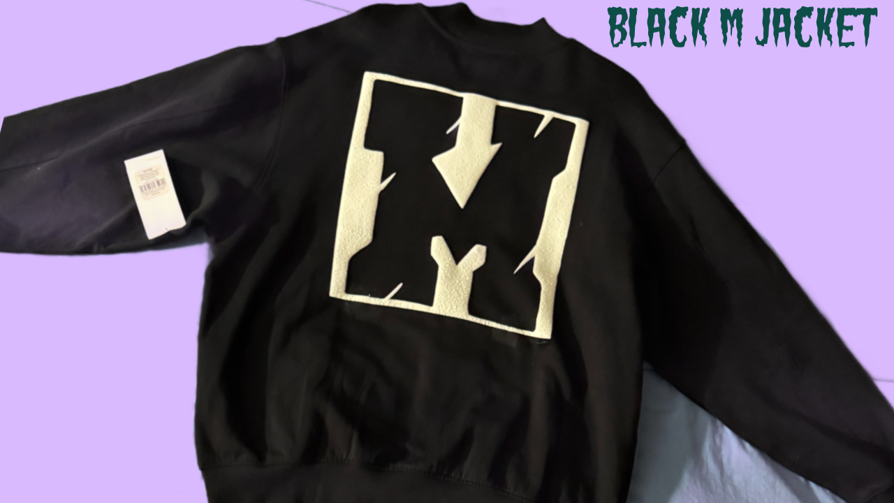 black long sleeve jacket